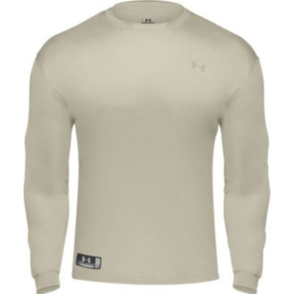 Under Armour HeatGear Tactical Longsleeve - Desert Color, Small